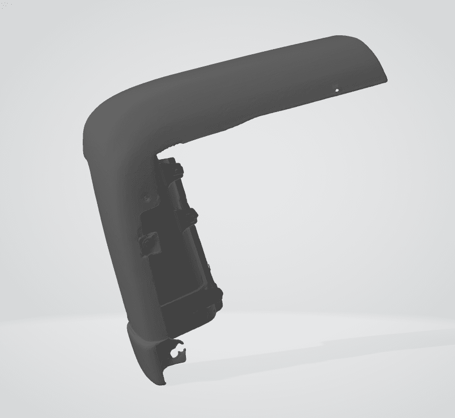 3D-сканирование автопластика: оцифровка части автомобильного бампера