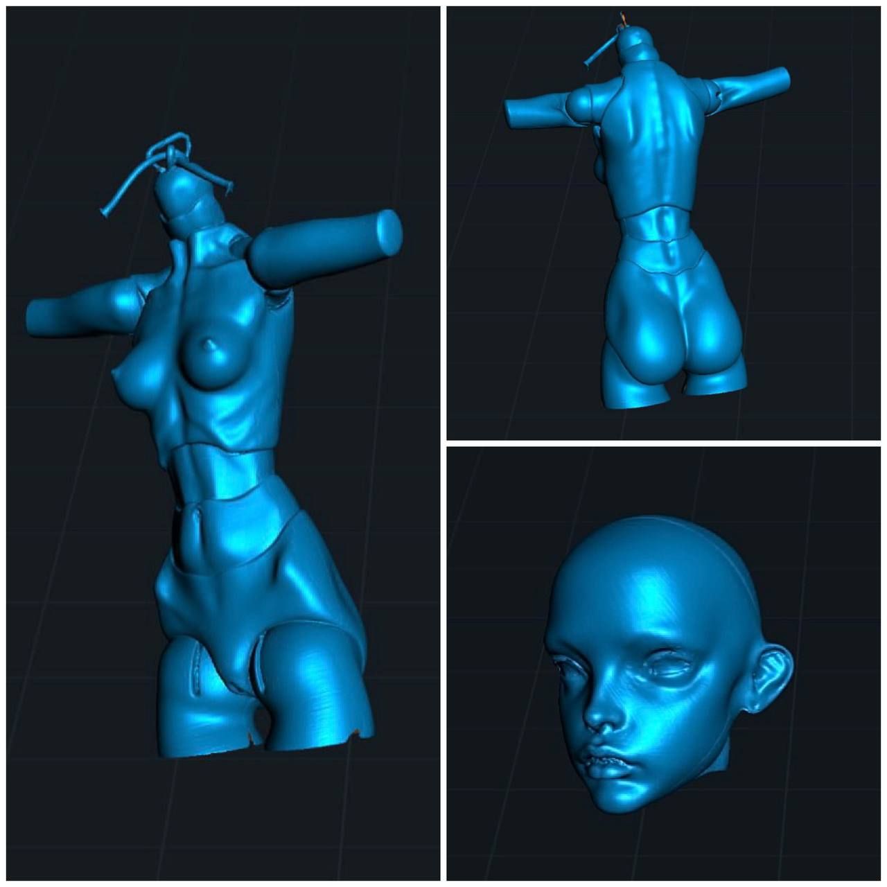 3D-Сканирование куклы