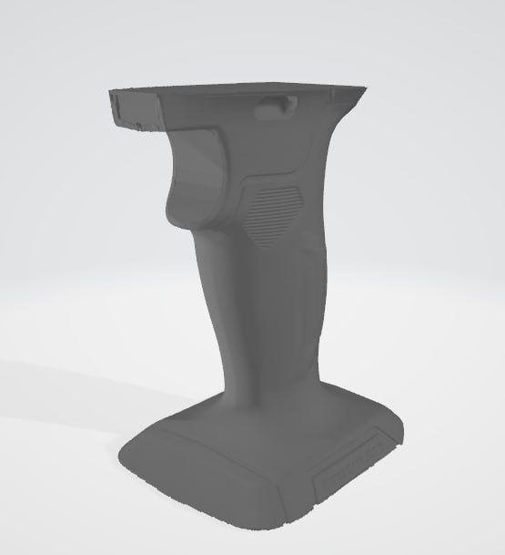 3D-сканирование корпуса инструмента: реверс-инжиниринг рукоятки шуруповерта