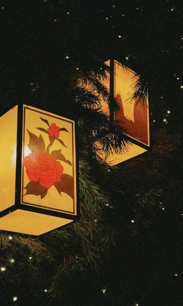 Светильник в китайском стиле