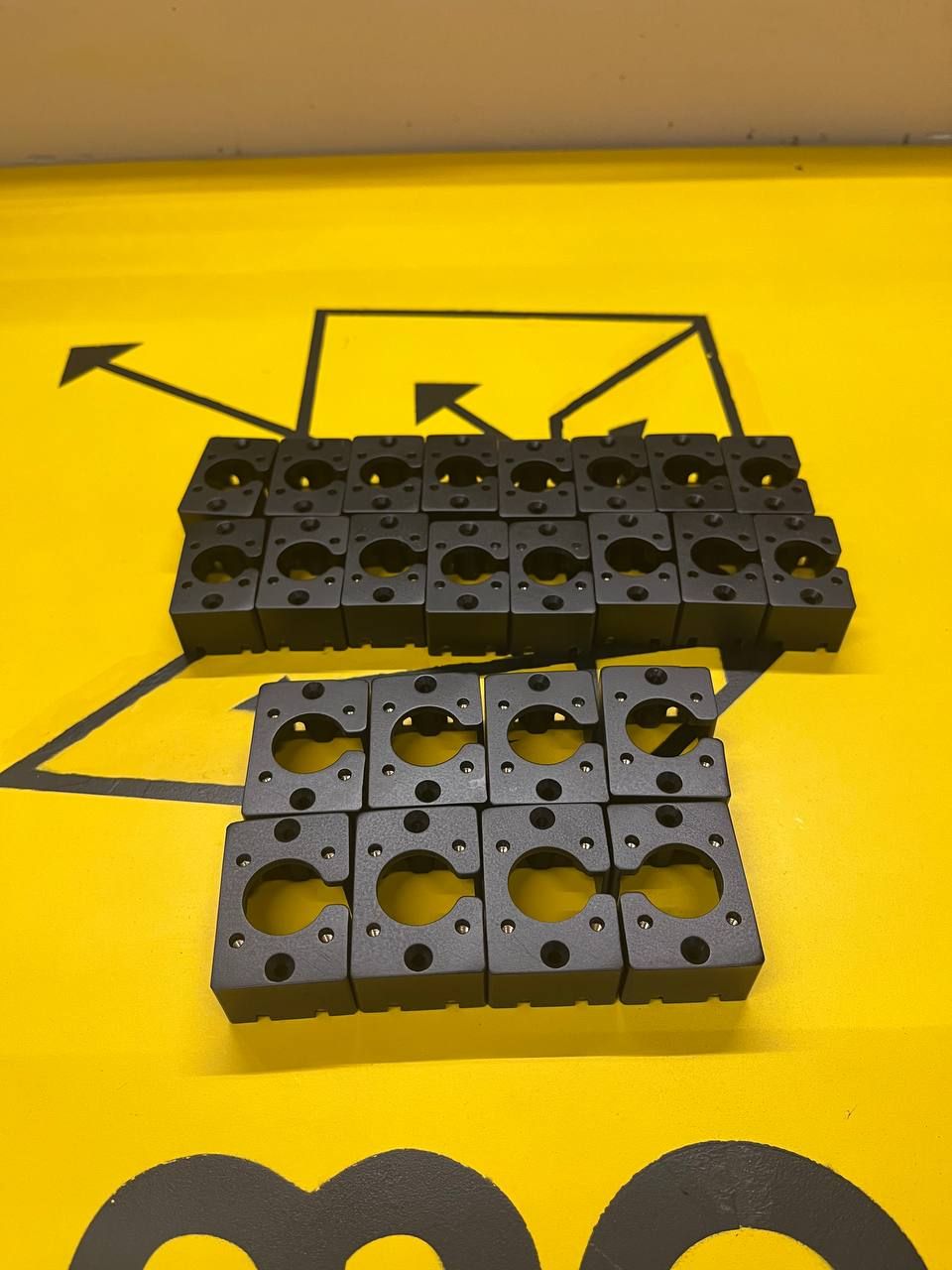 Серийная 3D-печать корпусов для электроники: разъемы GX-16 (гониометр наклона)